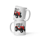 The Tractors Mugs Store 11 oz Massey Ferguson 698T White glossy mug Quality Farmers Merch