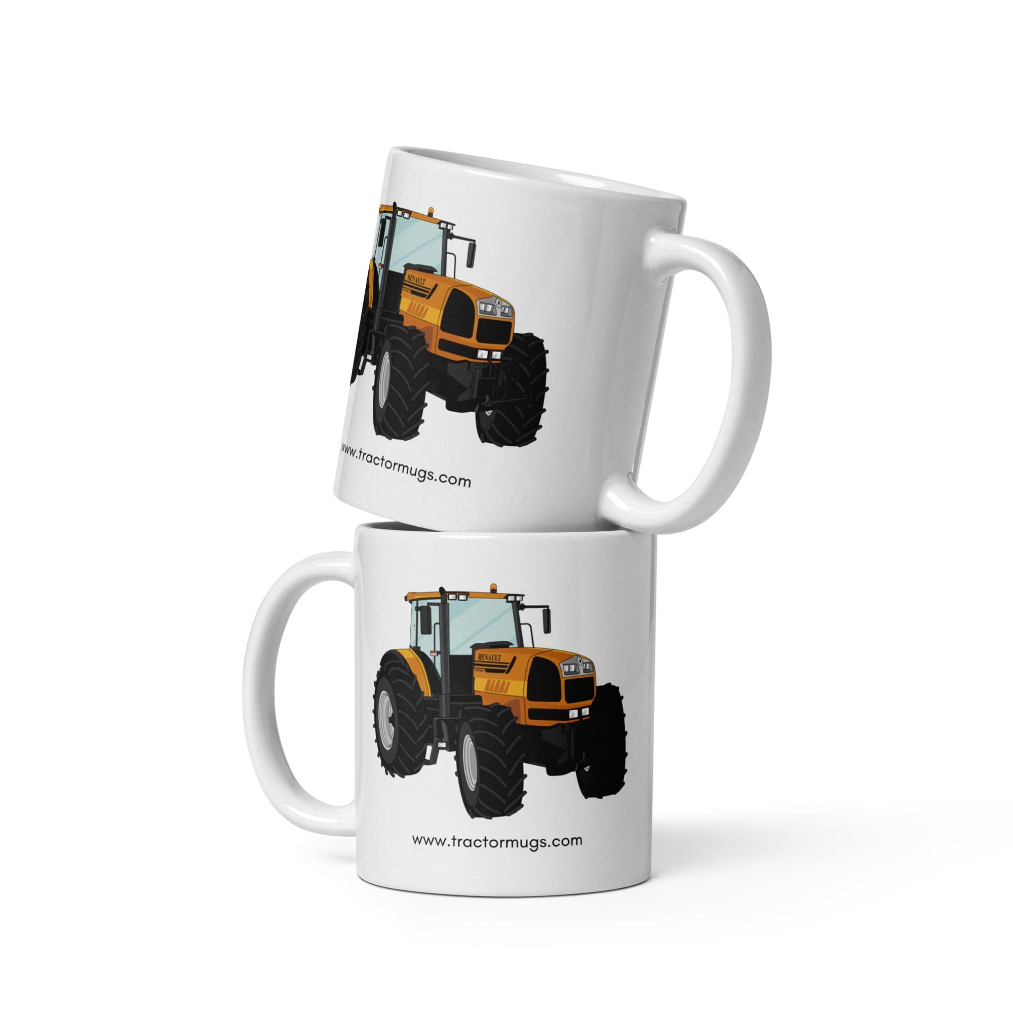 The Tractors Mugs Store 11 oz Renault 935Rz White glossy mug Quality Farmers Merch