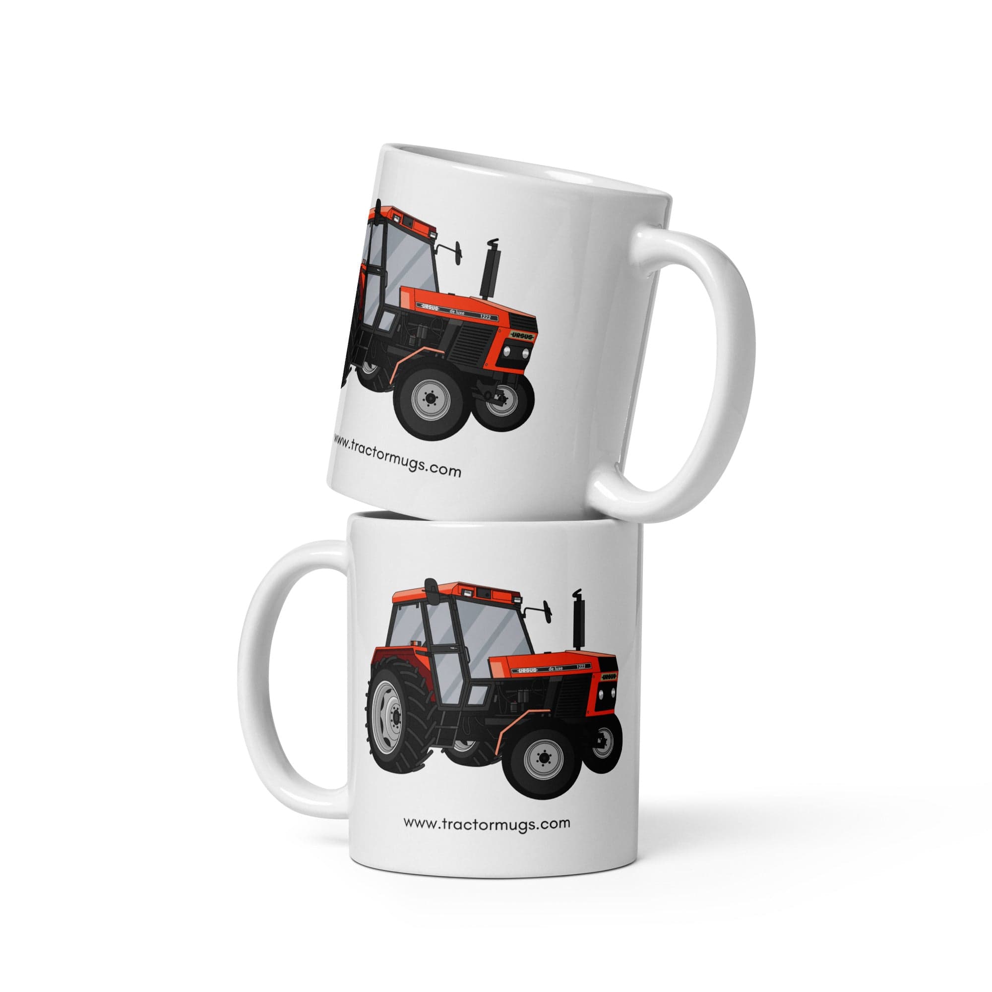 The Tractors Mugs Store 11 oz Ursus 1222 White glossy mug Quality Farmers Merch