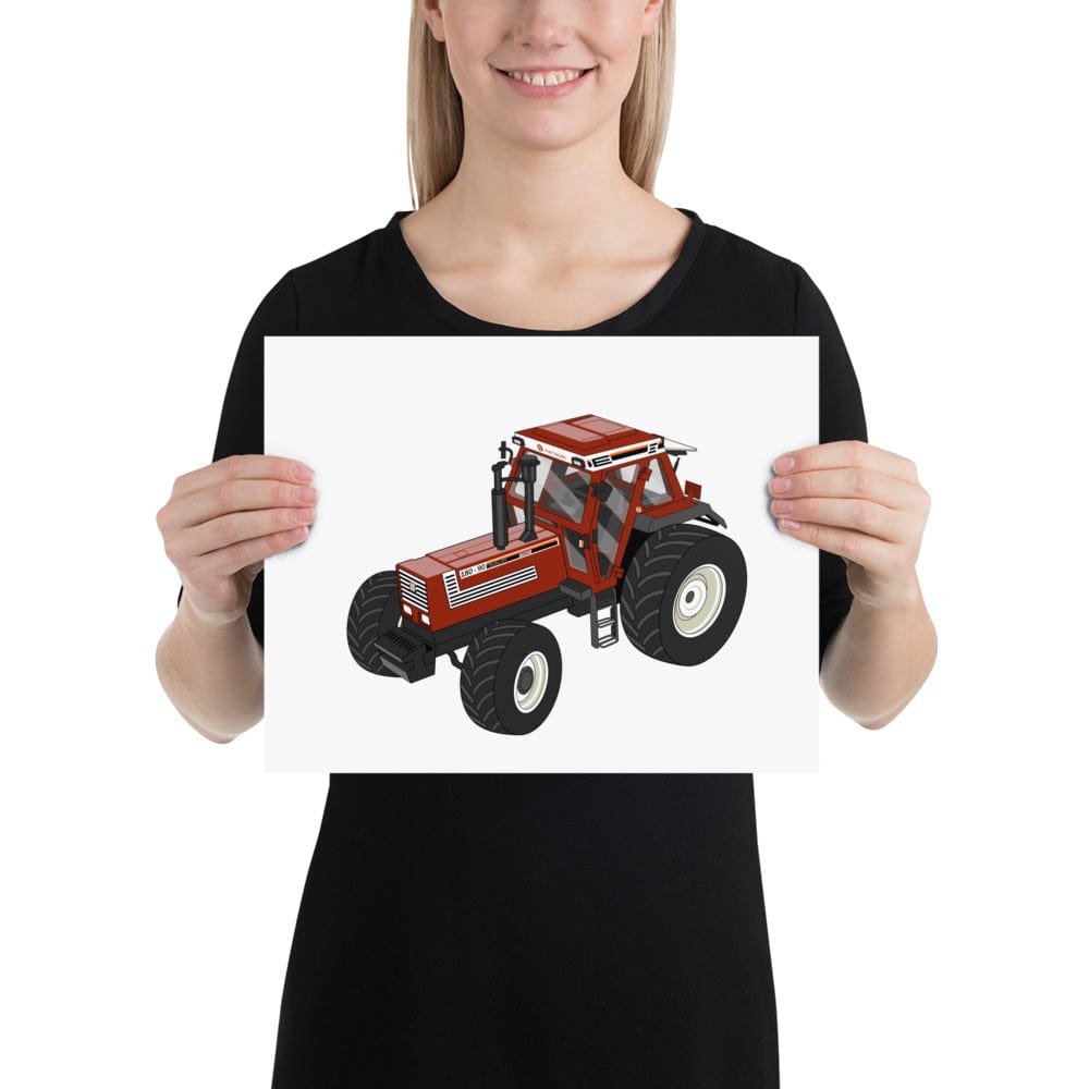 The Tractors Mugs Store 11″×14″ Fiat180-90 Poster Quality Farmers Merch