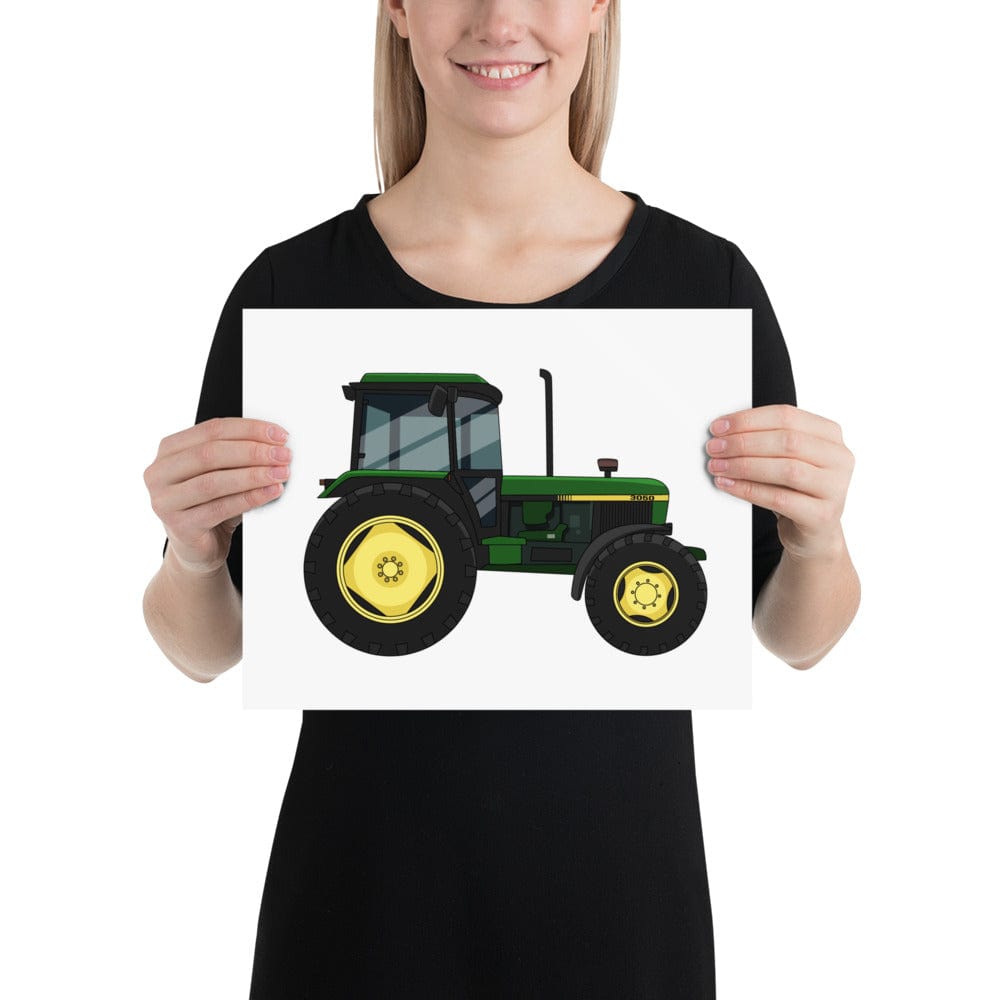 The Tractors Mugs Store 11″×14″ John Deere 3050 2WD Poster Quality Farmers Merch