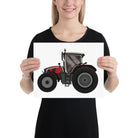 The Tractors Mugs Store 11″×14″ Massey Ferguson 8S 265 (2020) Poster Quality Farmers Merch