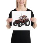 The Tractors Mugs Store 12″×12″ Fiat F120 Winner Poster Quality Farmers Merch