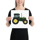 The Tractors Mugs Store 12″×12″ John Deere 3050 2WD Poster Quality Farmers Merch