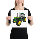 The Tractors Mugs Store 12″×12″ John Deere 3350 4WD Poster Quality Farmers Merch