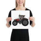 The Tractors Mugs Store 12″×12″ Massey Ferguson 8S 265 (2020) Poster Quality Farmers Merch