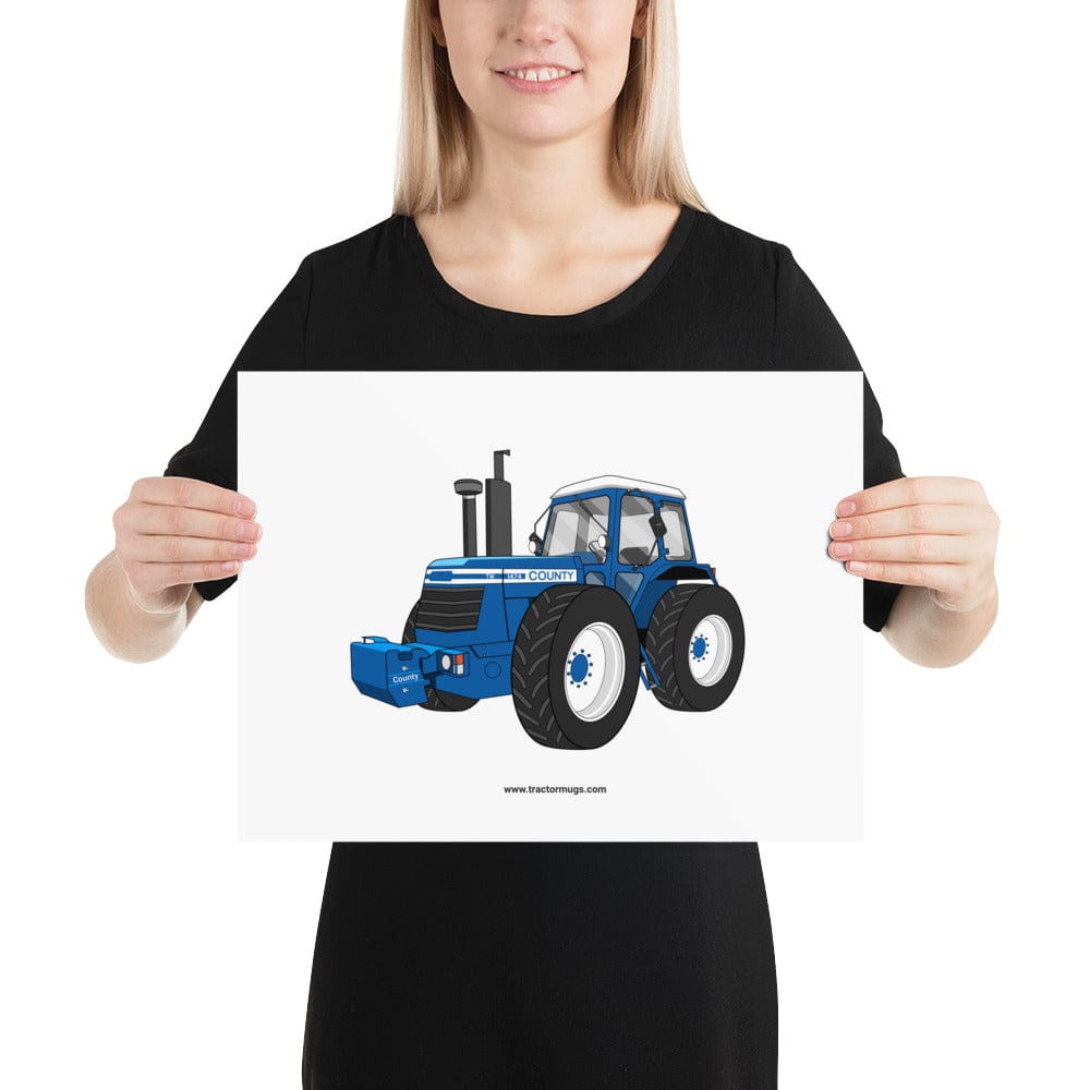 The Tractors Mugs Store 12″×16″ County 1474 (1982) Poster Quality Farmers Merch