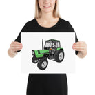 The Tractors Mugs Store 12″×16″ Deutz Fahr DX 3.90 Poster Quality Farmers Merch