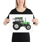 The Tractors Mugs Store 12″×16″ Deutz Fahr DX 4.50 Poster Quality Farmers Merch