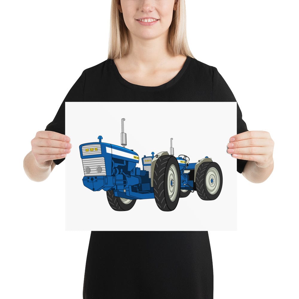 The Tractors Mugs Store 12″×16″ DOE Dual Drive 130 Poster Quality Farmers Merch