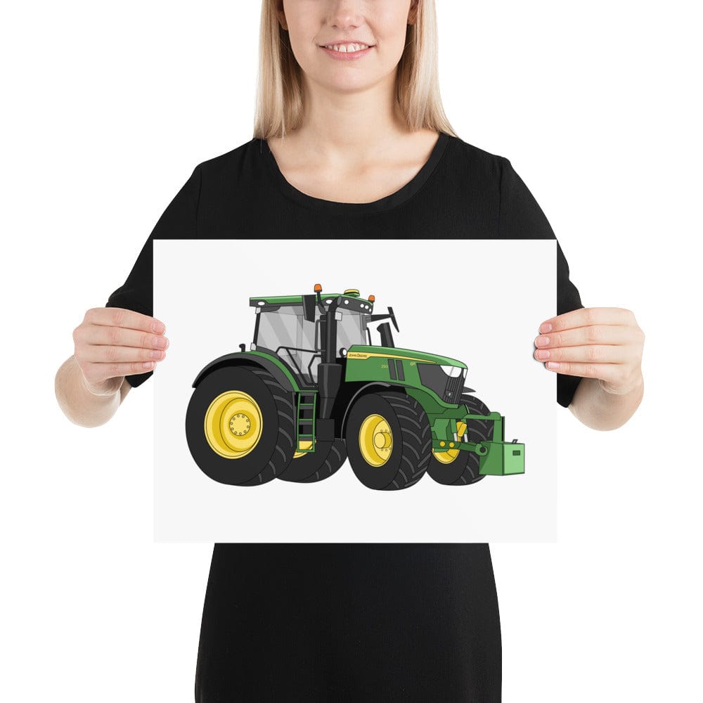 The Tractors Mugs Store 12″×16″ John Deere 6R Poster Quality Farmers Merch