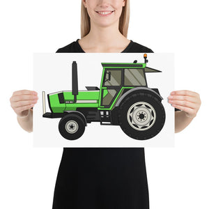 The Tractors Mugs Store 12″×18″ Deutz DX 90  Poster Quality Farmers Merch