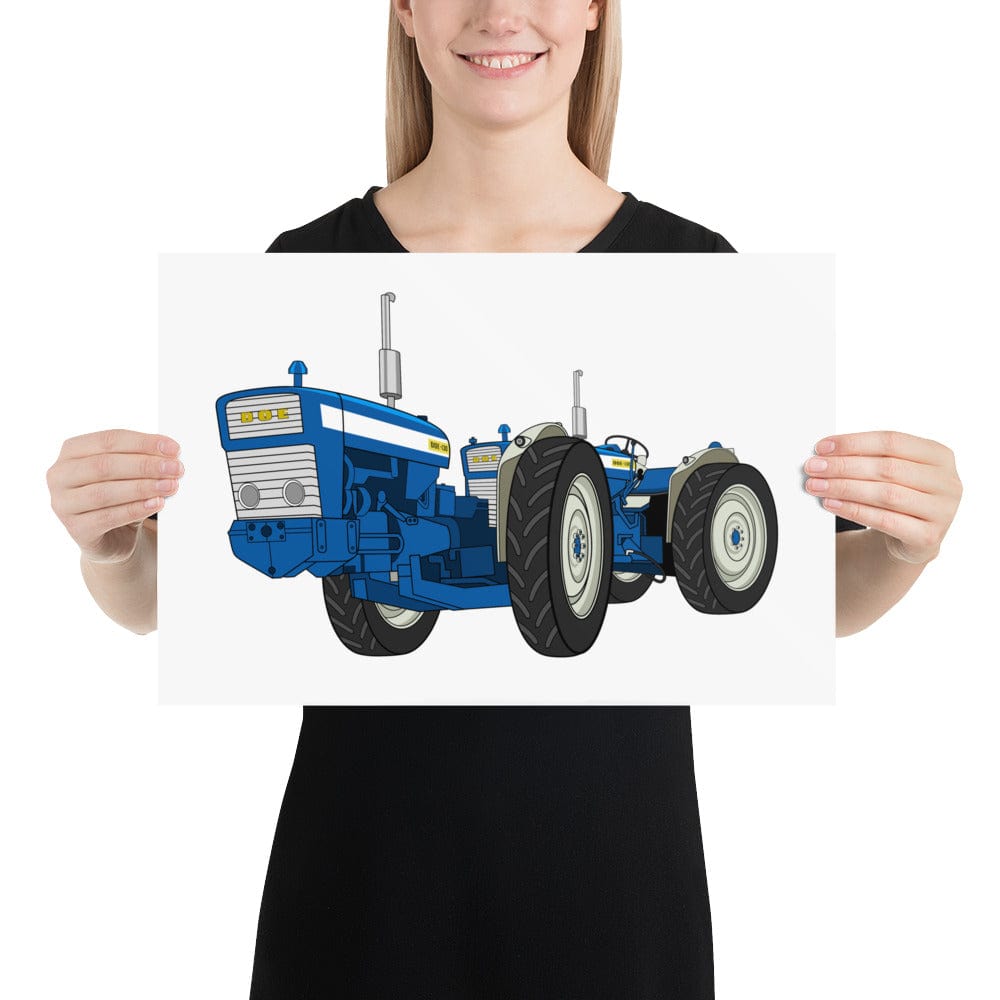 The Tractors Mugs Store 12″×18″ DOE Dual Drive 130 Poster Quality Farmers Merch