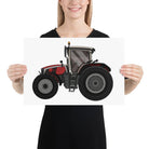 The Tractors Mugs Store 12″×18″ Massey Ferguson 8S 265 (2020) Poster Quality Farmers Merch