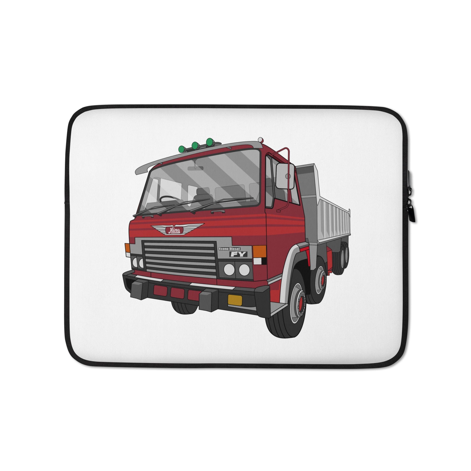 The Tractors Mugs Store 13″ Hino FY Tipper Laptop Sleeve Quality Farmers Merch