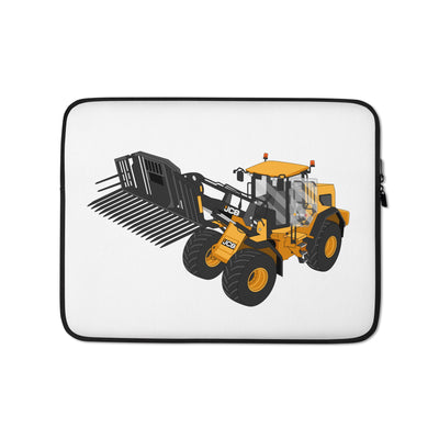 The Tractors Mugs Store 13″ JCB 435 S Farm Master Laptop Sleeve Quality Farmers Merch