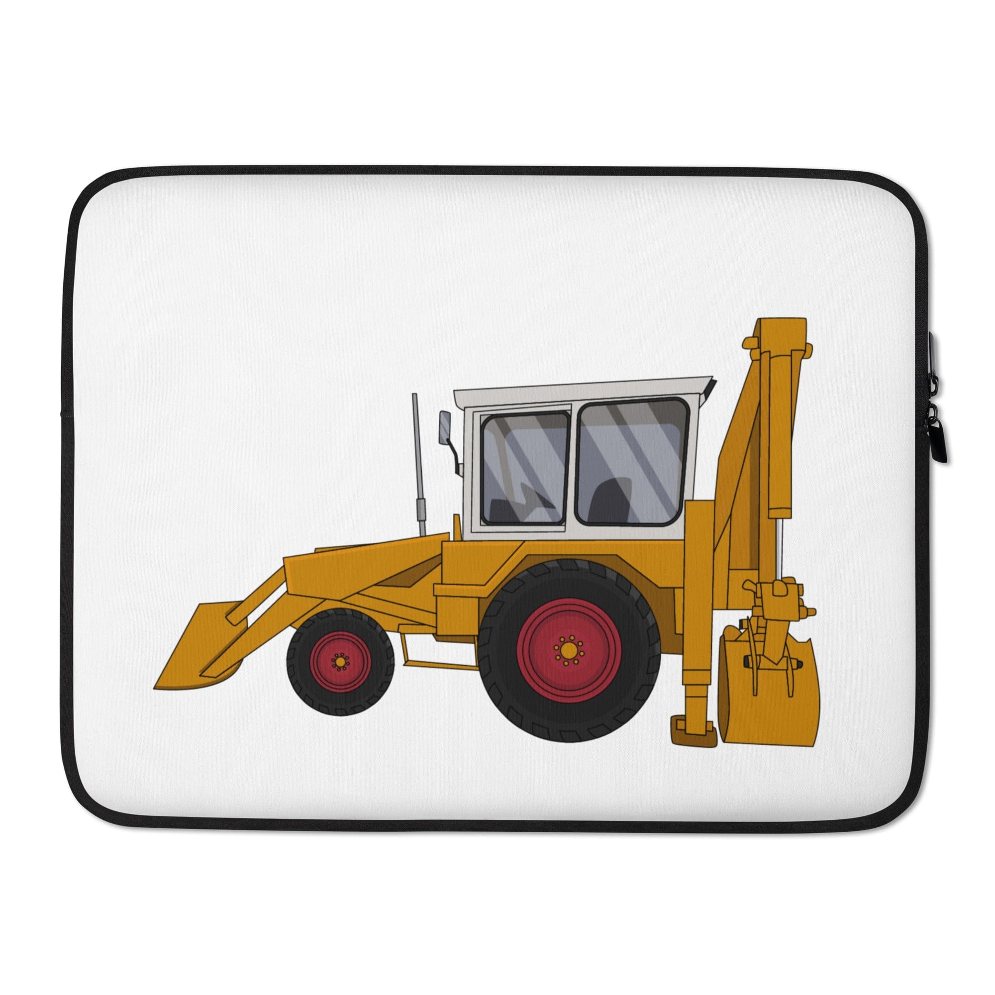 The Tractors Mugs Store 15″ JCB 3C (1975) Laptop Sleeve Quality Farmers Merch