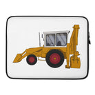 The Tractors Mugs Store 15″ JCB 3C (1975) Laptop Sleeve Quality Farmers Merch