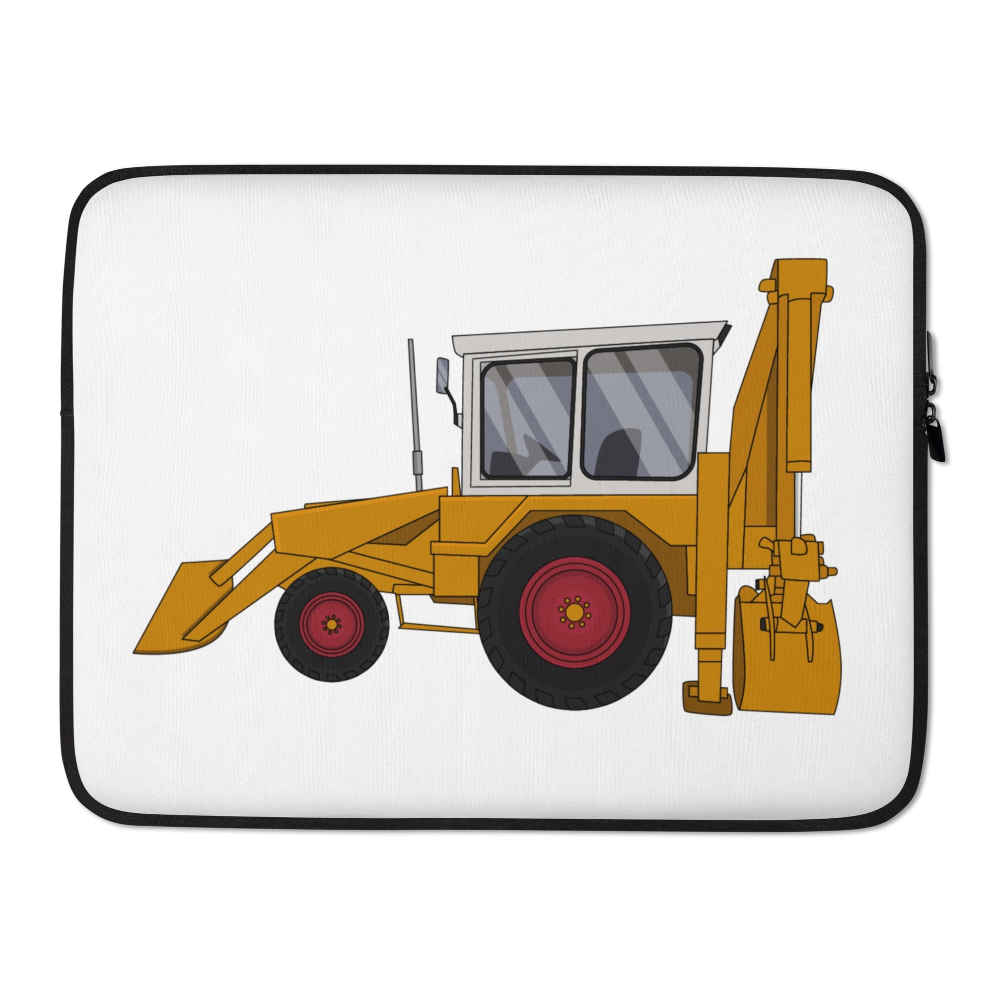 The Tractors Mugs Store 15″ JCB 3C (1975) Laptop Sleeve Quality Farmers Merch