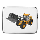 The Tractors Mugs Store 15″ JCB 435 S Farm Master Laptop Sleeve Quality Farmers Merch