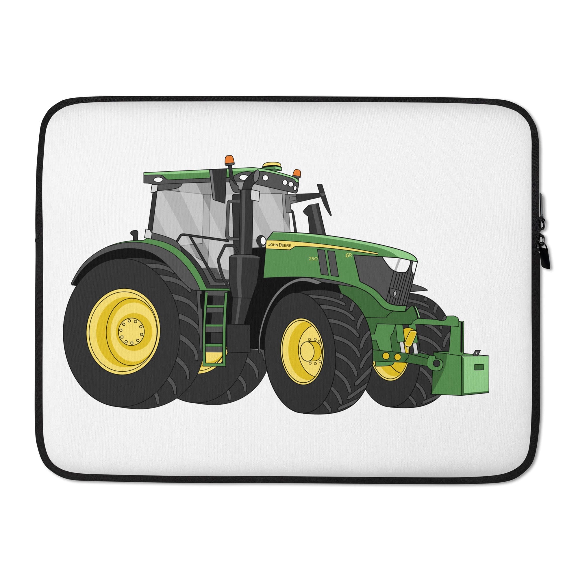 The Tractors Mugs Store 15″ John Deere 6R Laptop Sleeve Quality Farmers Merch