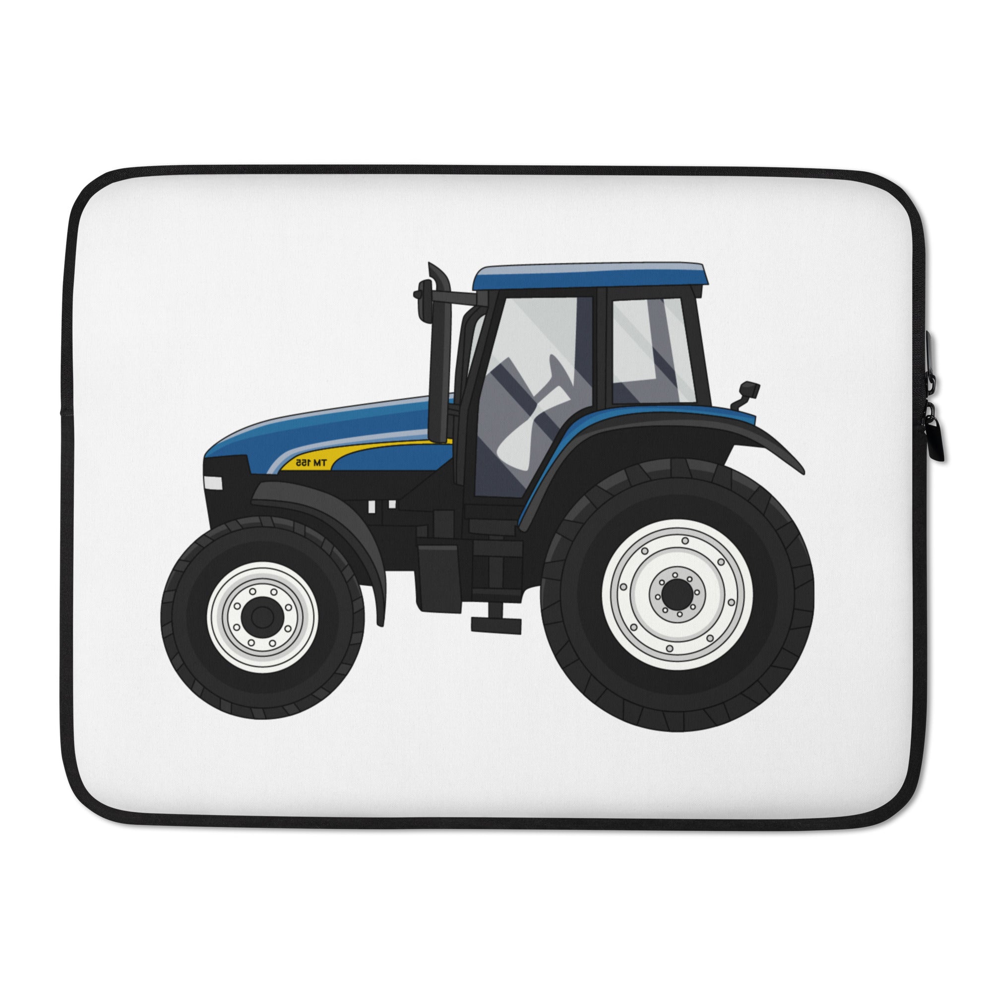 The Tractors Mugs Store 15″ New Holland TM 155 Laptop Sleeve Quality Farmers Merch