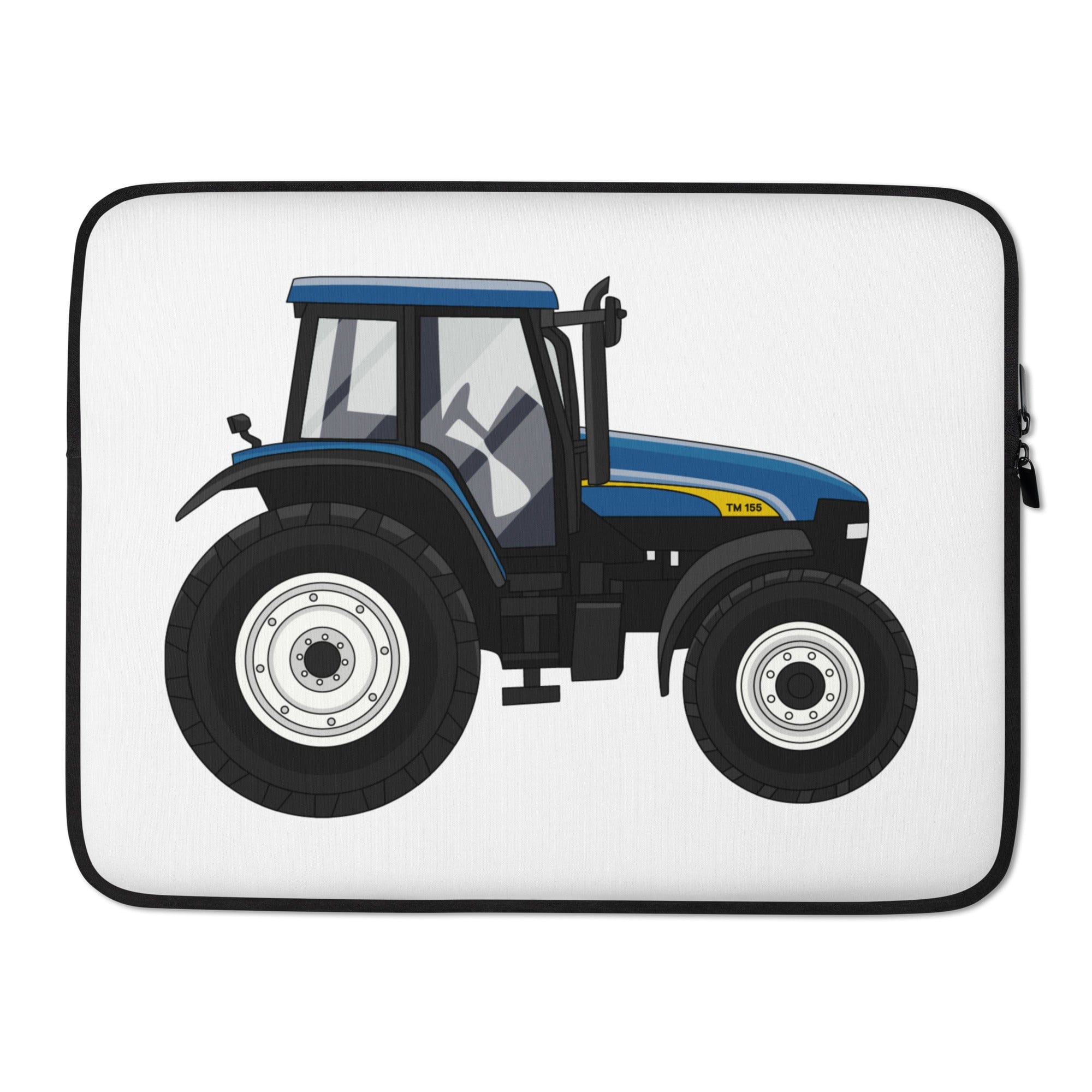 The Tractors Mugs Store 15″ New Holland TM 155 Laptop Sleeve Quality Farmers Merch