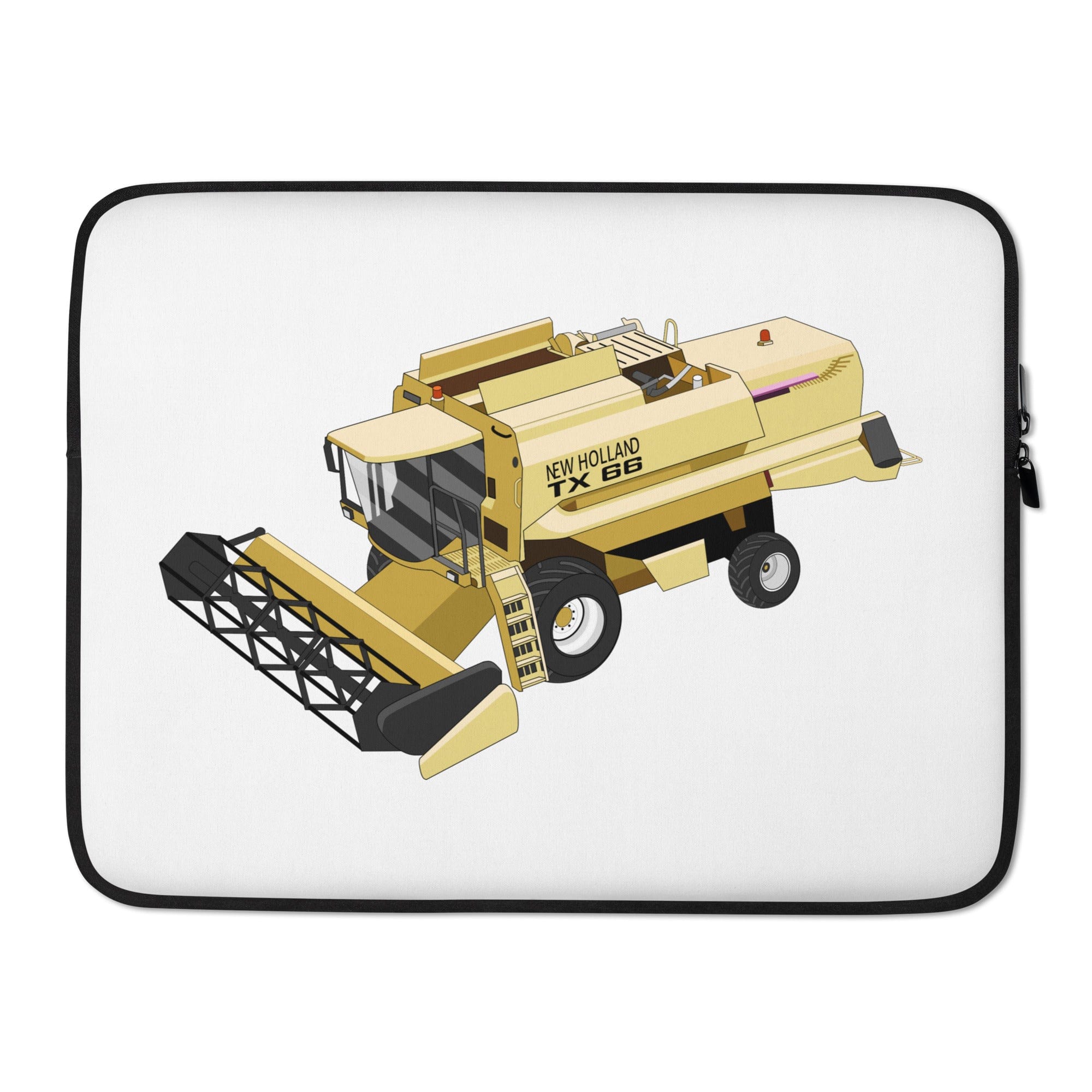 The Tractors Mugs Store 15″ New Holland TX 66 Combine Harvester Laptop Sleeve Quality Farmers Merch