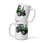 The Tractors Mugs Store 15 oz Deutz Fahr DX 6.30  White glossy mug Quality Farmers Merch