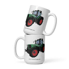 The Tractors Mugs Store 15 oz Fendt Favorit 816 White glossy mug Quality Farmers Merch