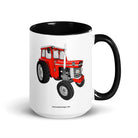 The Tractors Mugs Store 15 oz Massey Ferguson 185 | Mug with Color Inside Quality Farmers Merch