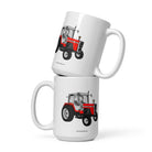 The Tractors Mugs Store 15 oz Massey Ferguson 698T White glossy mug Quality Farmers Merch