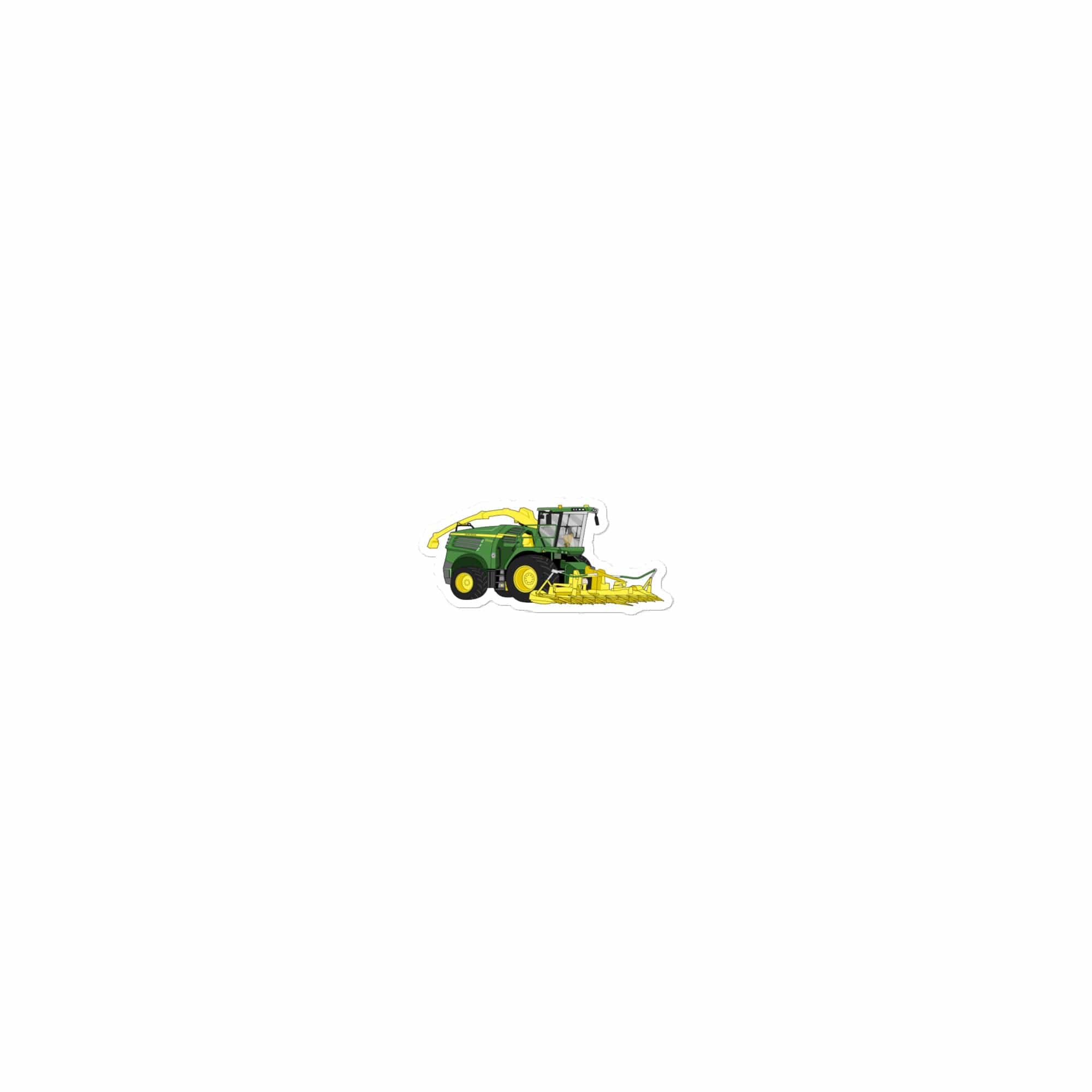 The Tractors Mugs Store 15″×3.75″ John Deere 8500i Forage Harvester Bubble-free stickers Quality Farmers Merch