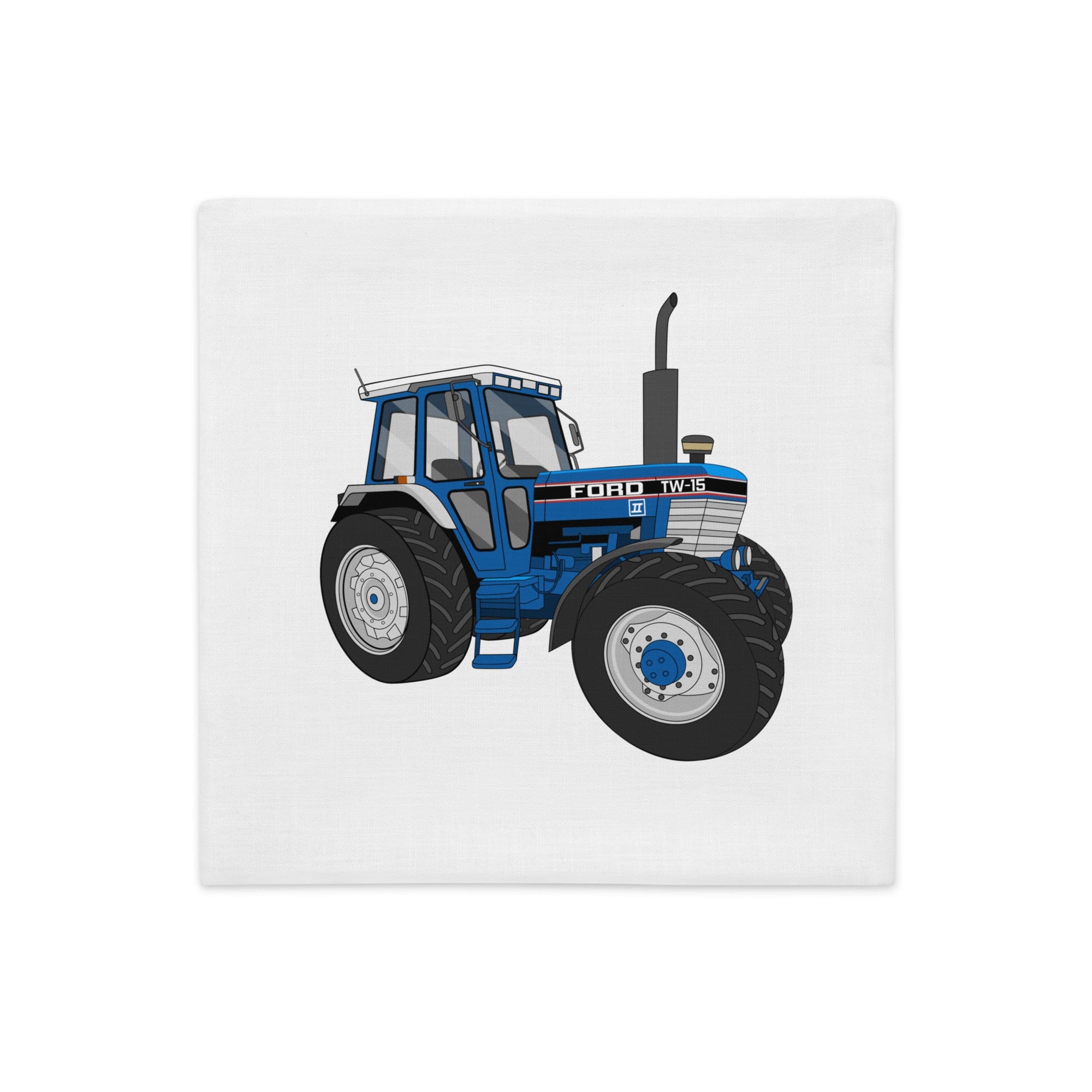 The Tractors Mugs Store 18″×18″ Ford TW 15  |  Premium Pillow Case Quality Farmers Merch