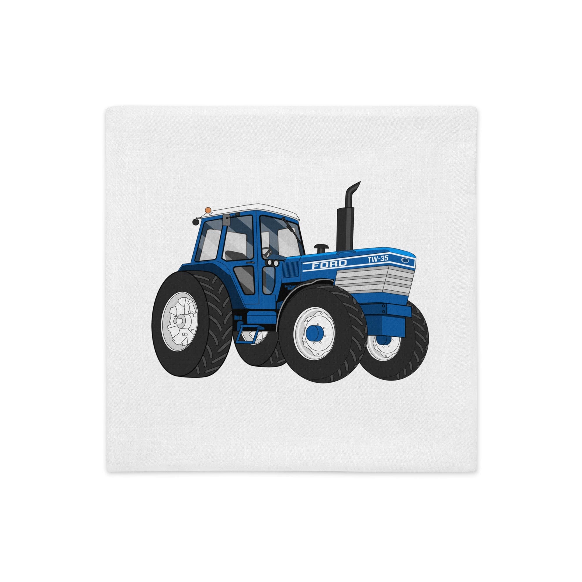 The Tractors Mugs Store 18″×18″ Ford TW 35  |  Premium Pillow Case Quality Farmers Merch