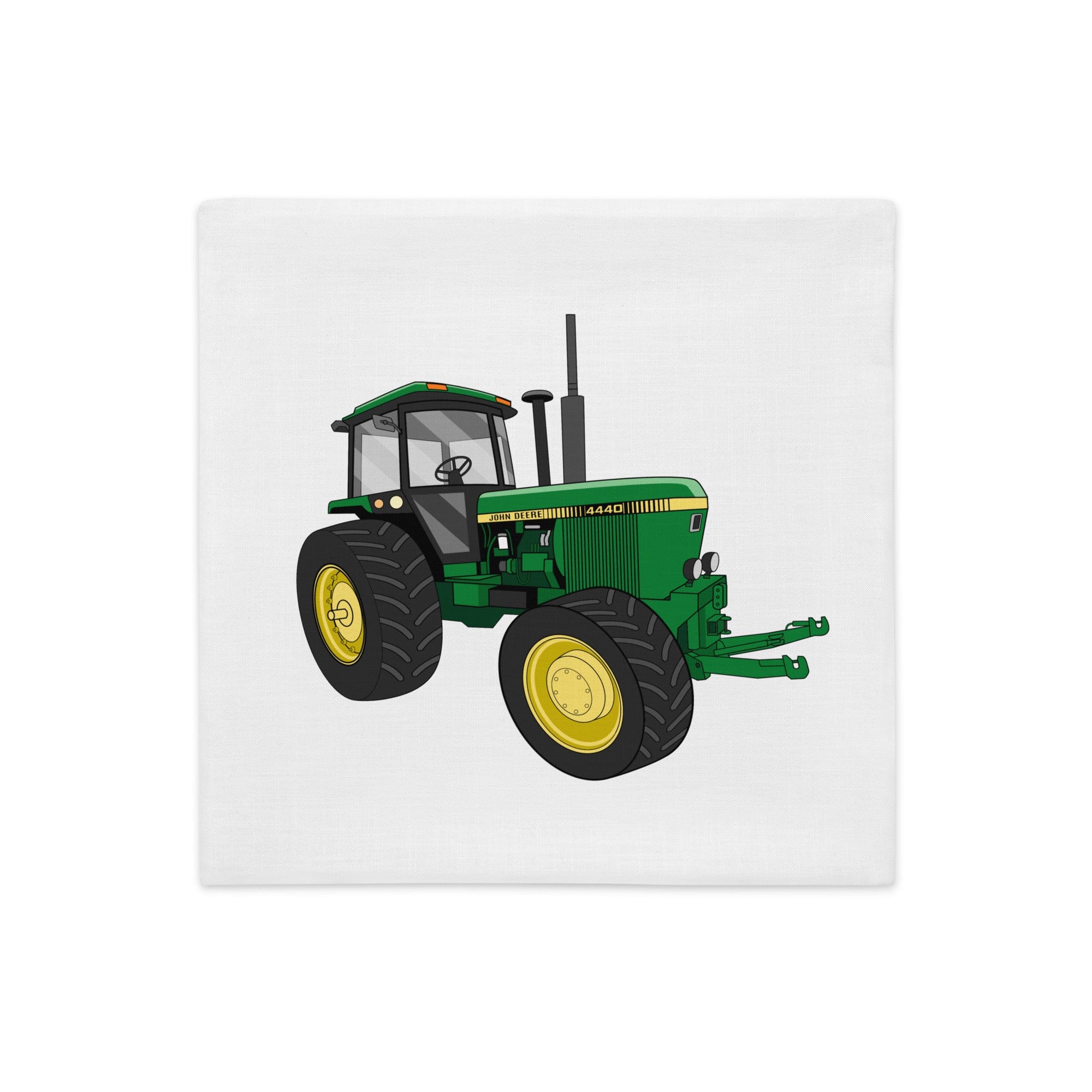 The Tractors Mugs Store 18″×18″ John Deere 4440 4WD  |  Premium Pillow Case Quality Farmers Merch