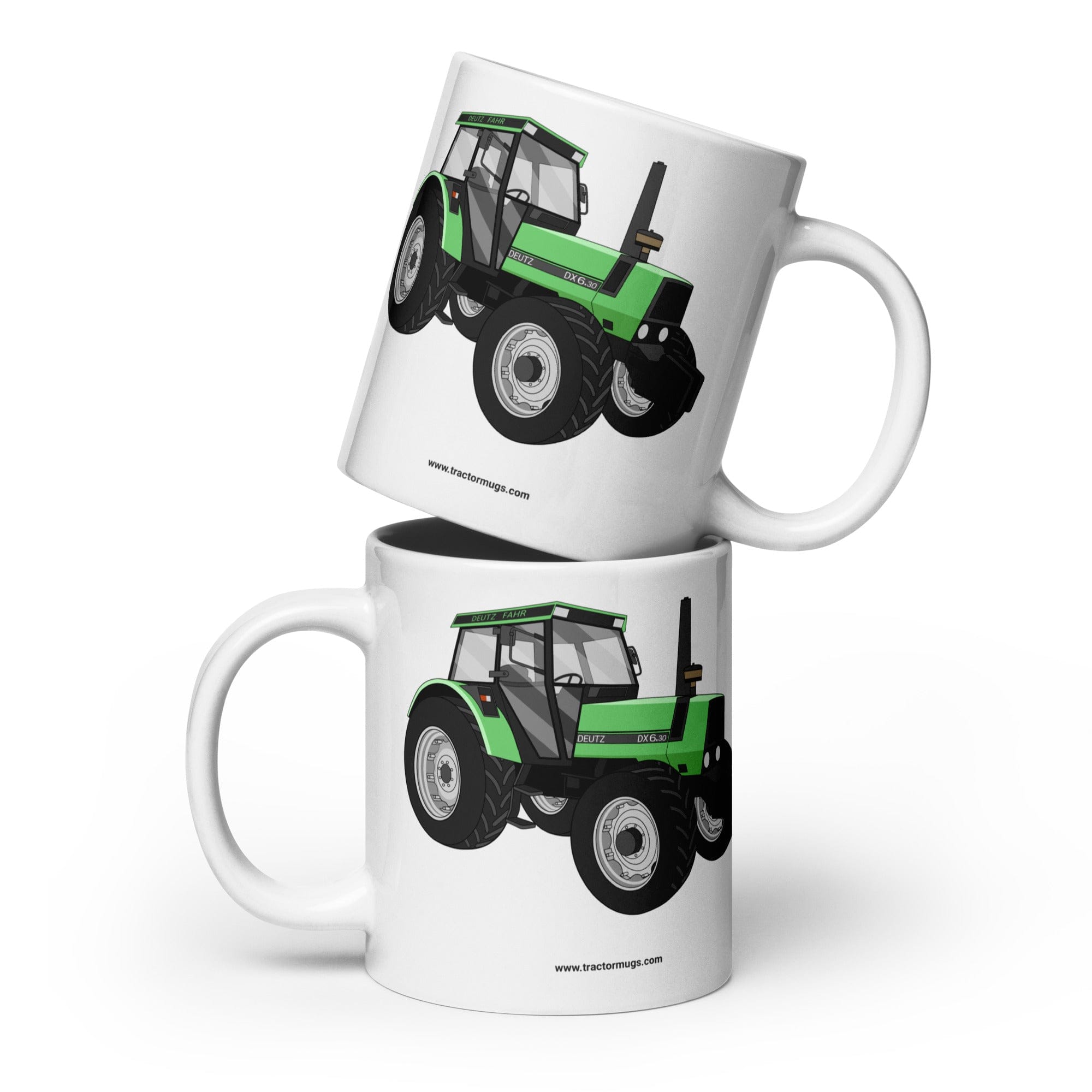 The Tractors Mugs Store 20 oz Fendt 728 Vario 20  White glossy mug Quality Farmers Merch