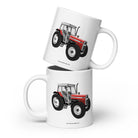 The Tractors Mugs Store 20 oz Massey Ferguson 399 white glossy mug Quality Farmers Merch