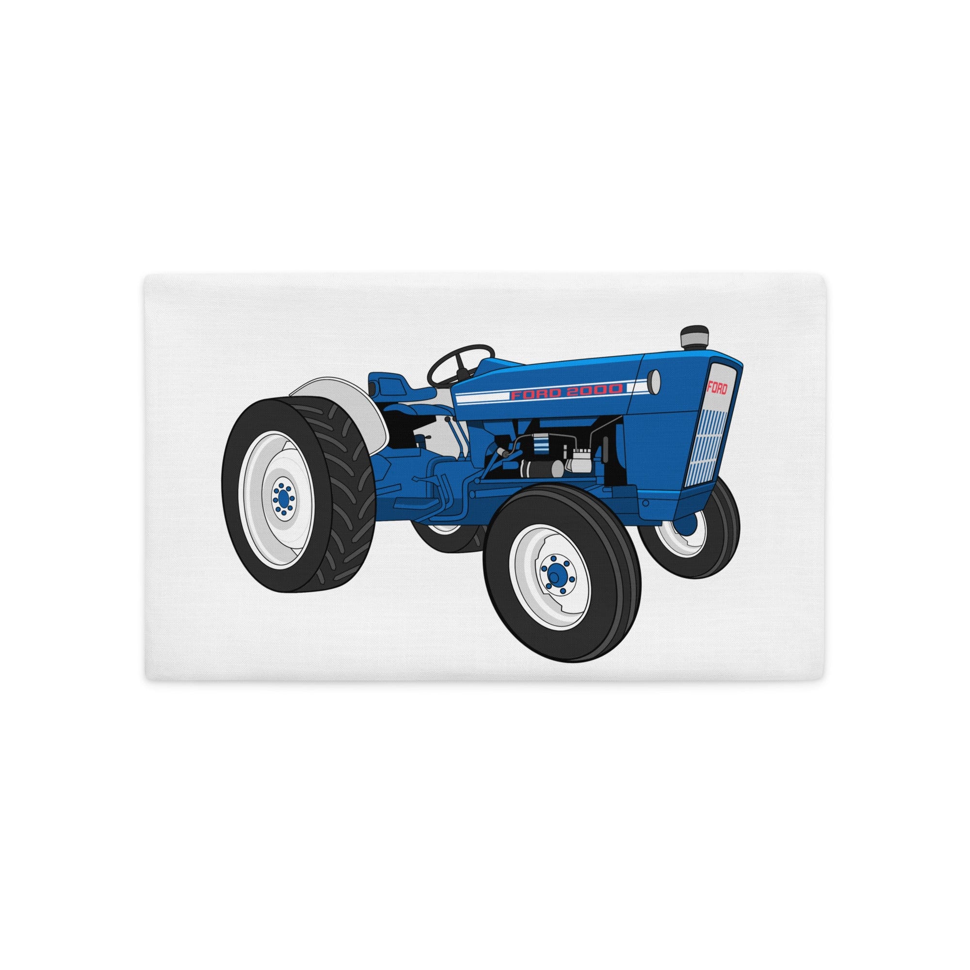 The Tractors Mugs Store 20″×12″ Ford 2000 (1963)   |  Premium Pillow Case Quality Farmers Merch