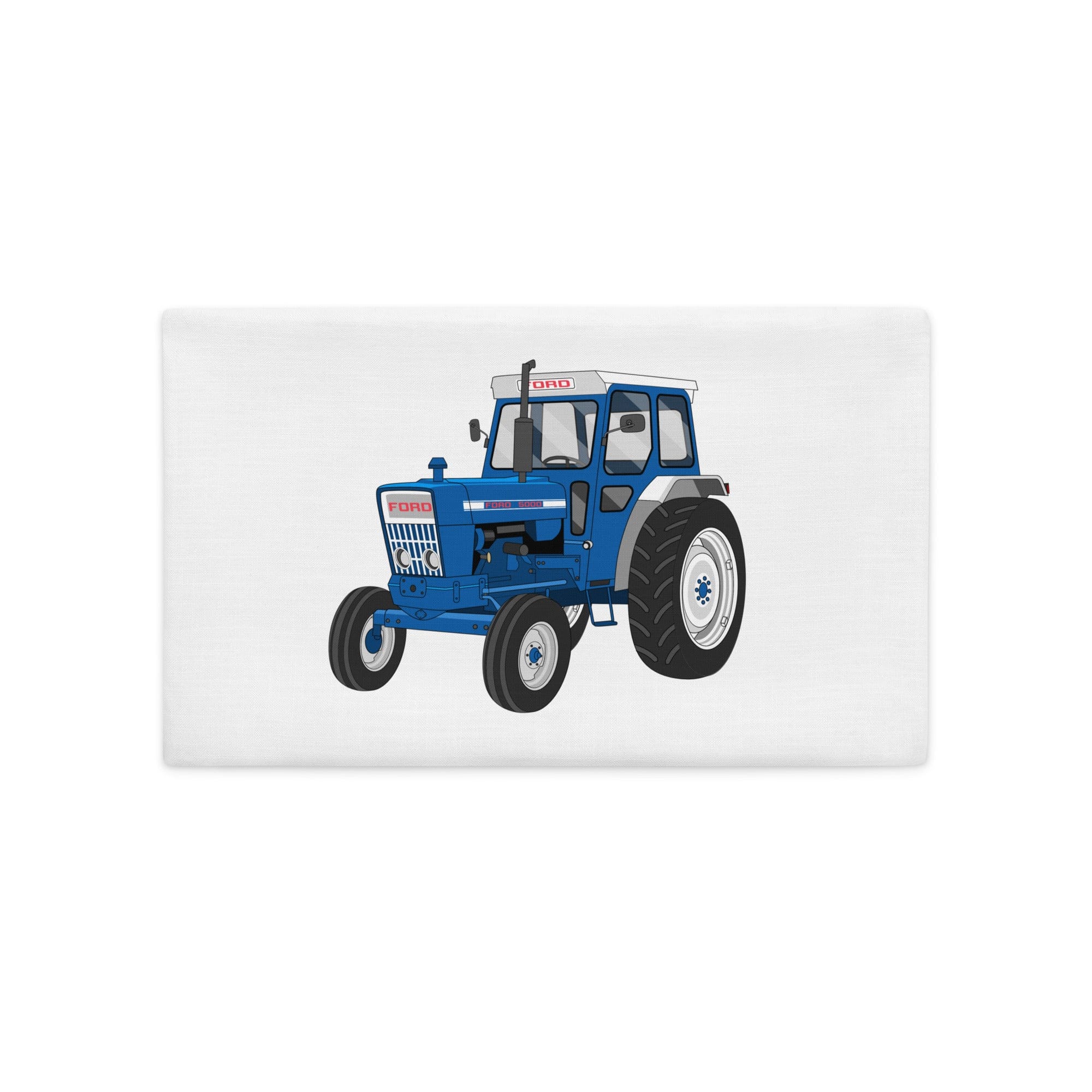 The Tractors Mugs Store 20″×12″ Ford 5000  |  Premium Pillow Case Quality Farmers Merch