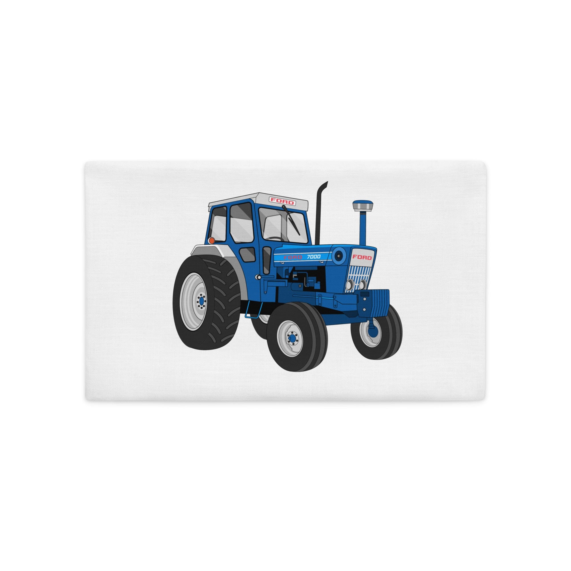 The Tractors Mugs Store 20″×12″ Ford 7000  |  Premium Pillow Case Quality Farmers Merch