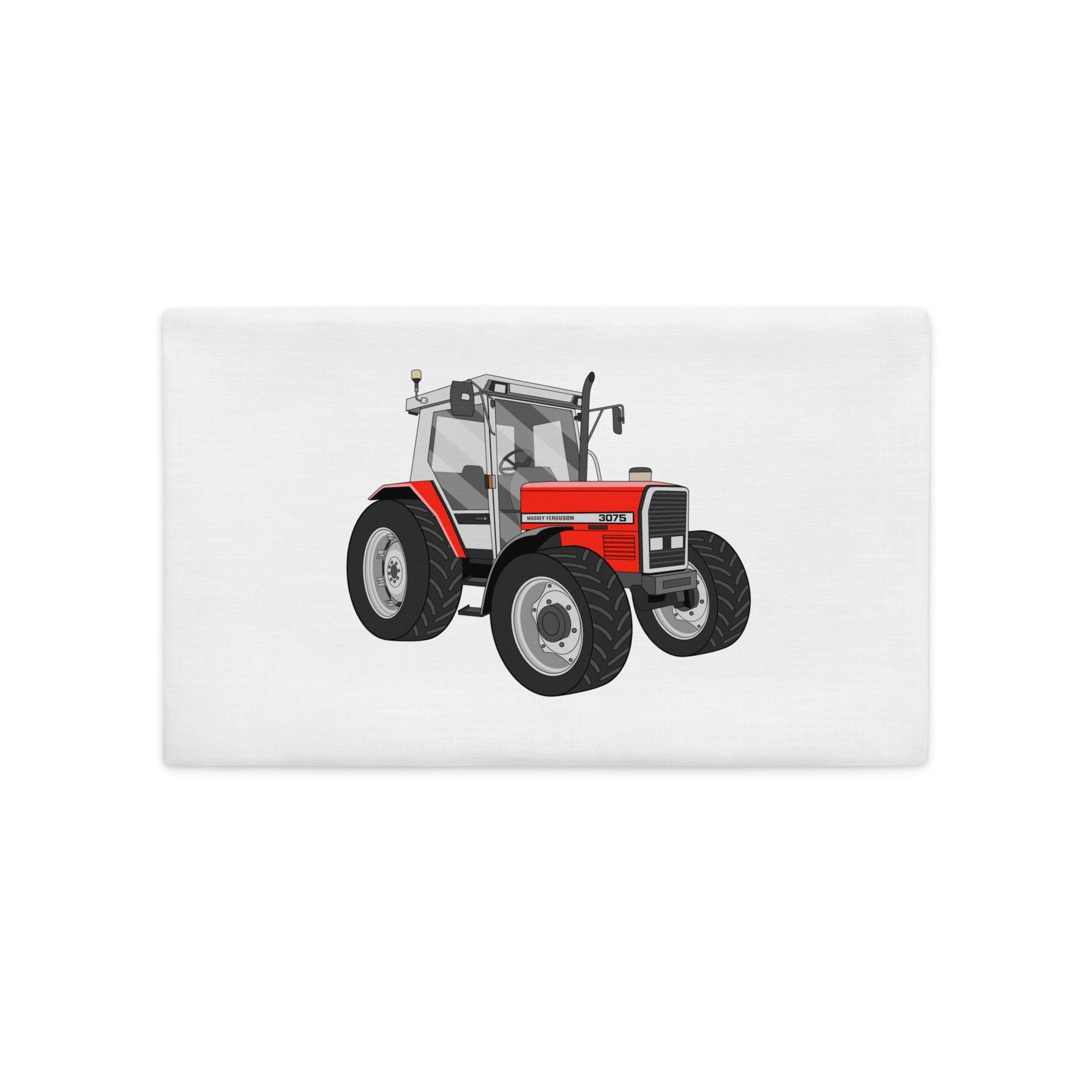 The Tractors Mugs Store 20″×12″ Massey Ferguson 3075  |  Premium Pillow Case Quality Farmers Merch