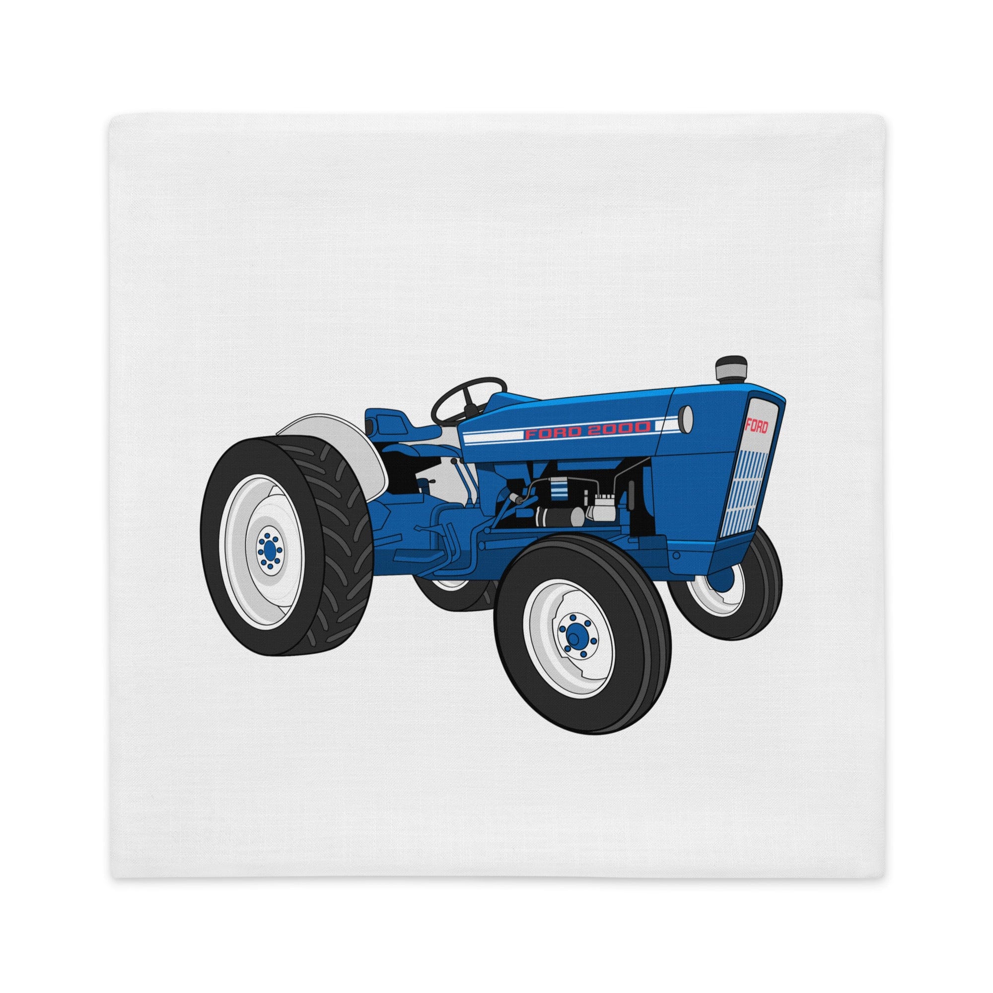 The Tractors Mugs Store 22″×22″ Ford 2000 (1963)   |  Premium Pillow Case Quality Farmers Merch