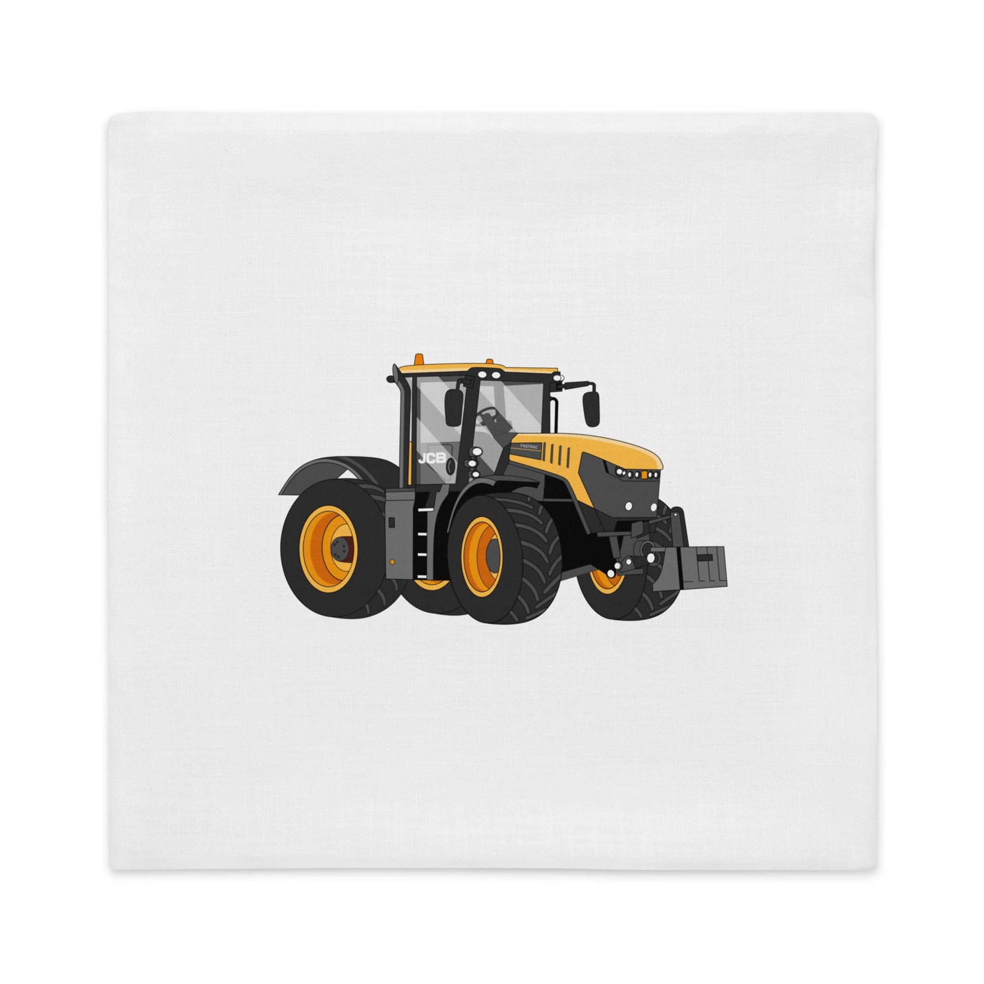 The Tractors Mugs Store 22″×22″ JCB 8330 Fastrac | Premium Pillow Case Quality Farmers Merch