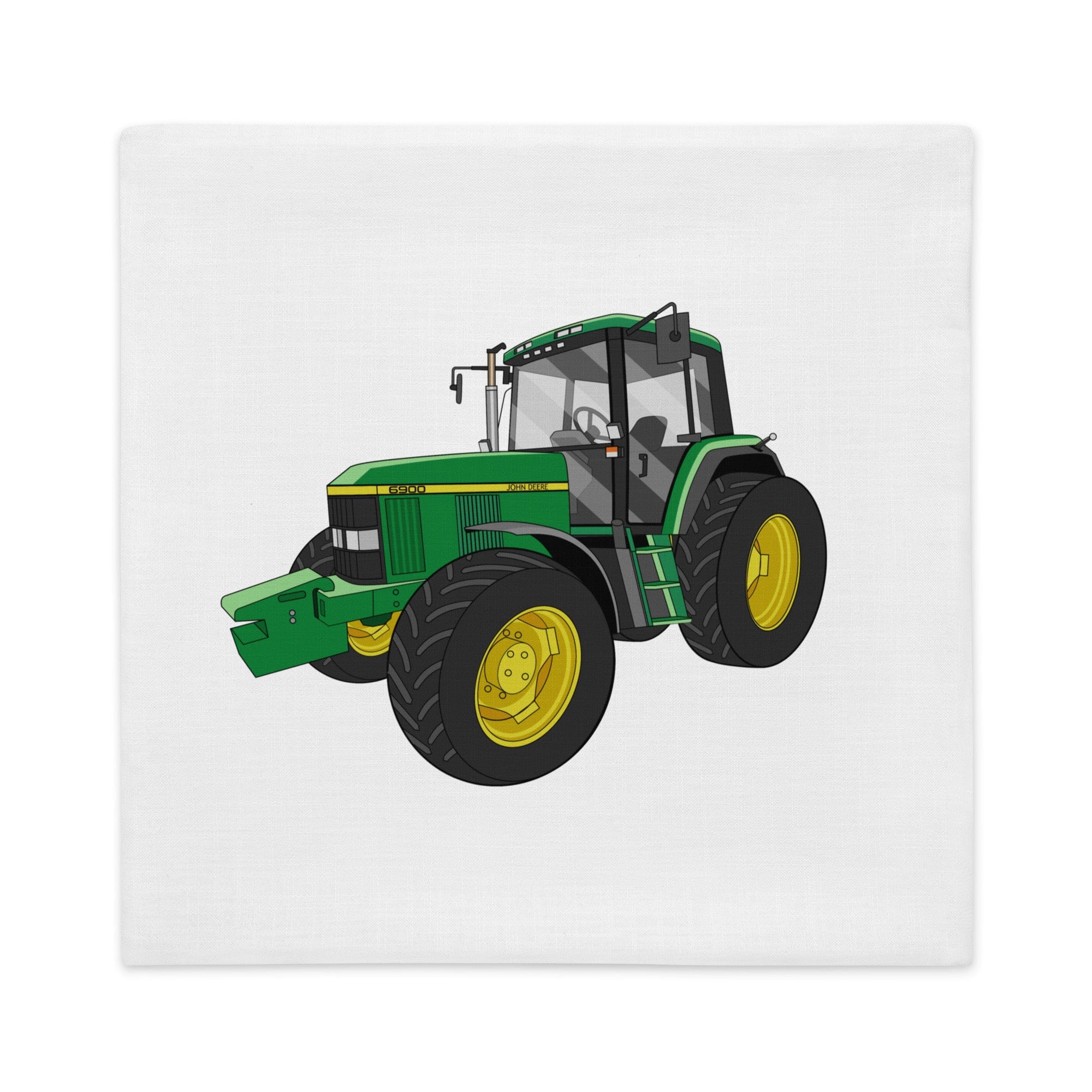 The Tractors Mugs Store 22″×22″ John Deere 6900  |  Premium Pillow Case Quality Farmers Merch