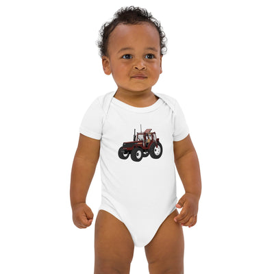 The Tractors Mugs Store 3-6m Fiat F120 Winner Organic cotton baby bodysuit Quality Farmers Merch