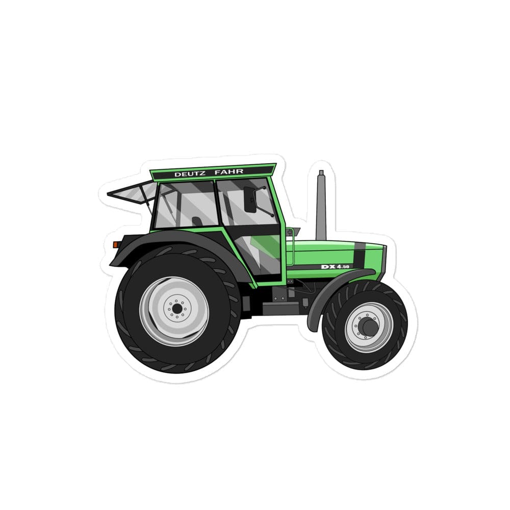 The Tractors Mugs Store 4″×4″ Deutz Fahr DX 4.50 Bubble-free stickers Quality Farmers Merch