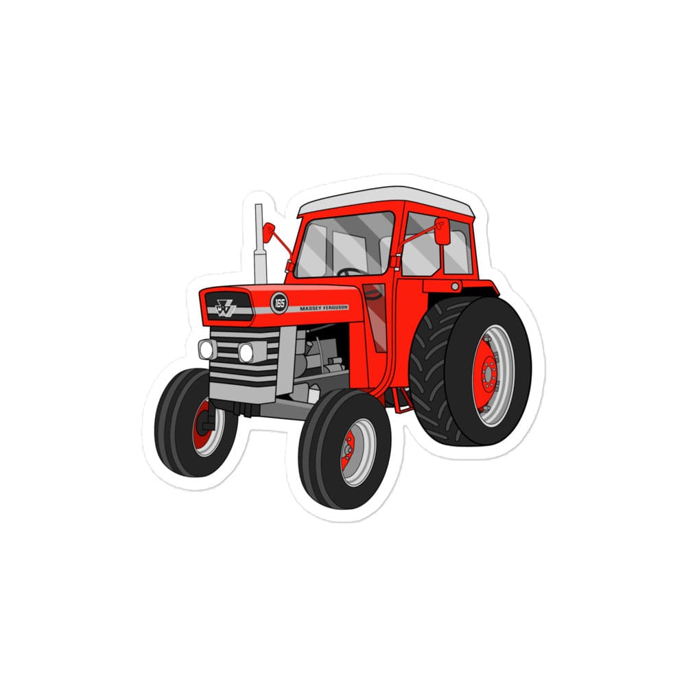 The Tractors Mugs Store 4″×4″ Massey Ferguson 165 Bubble-free stickers Quality Farmers Merch