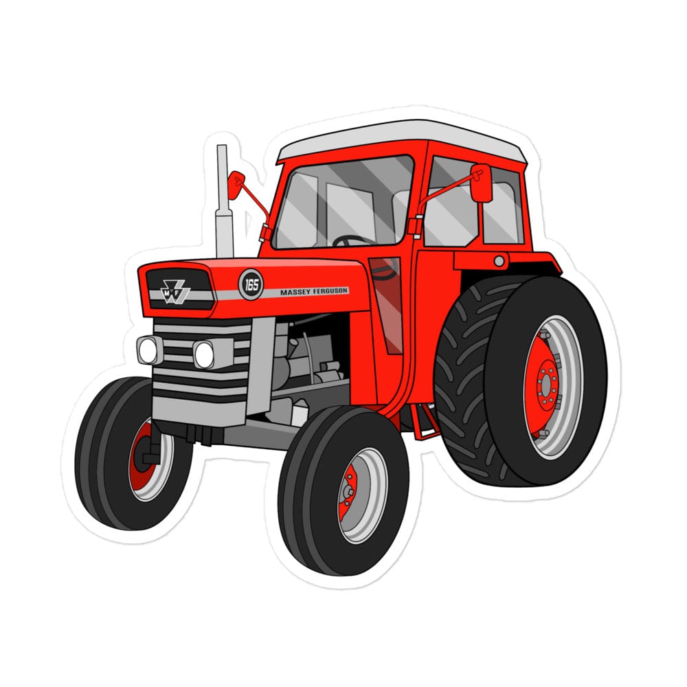 The Tractors Mugs Store 5.5″×5.5″ Massey Ferguson 165 Bubble-free stickers Quality Farmers Merch