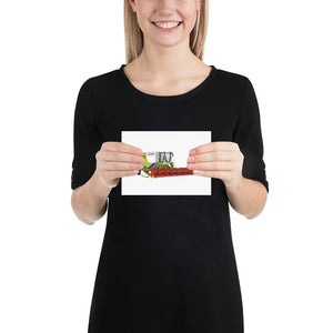 The Tractors Mugs Store 5″×7″ Class Lexion 760 TT Poster Quality Farmers Merch